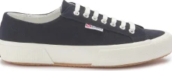 Sneaker|Schnürschuhe|superga Sneaker in Übergrößen Blau