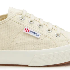 Sneaker|Schnürschuhe|superga Sneaker in Übergrößen Beige