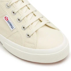 Sneaker|Schnürschuhe|superga Sneaker in Übergrößen Beige