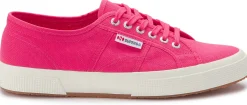 Sneaker|Schnürschuhe|superga Sneaker in Übergrößen Pink