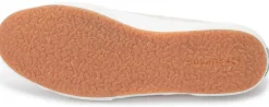 Sneaker|Schnürschuhe|superga Sneaker in Übergrößen Beige