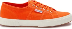 Sneaker|Schnürschuhe|superga Sneaker in Übergrößen Orange
