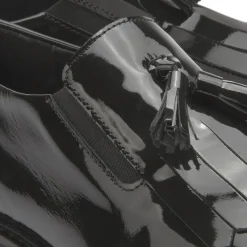 Slipper|Horsch Schuhe Tassel Loafer in Übergrößen Schwarz