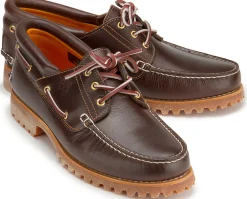 Schnürschuhe|Bootsschuhe|timberland Bootsschuh in Übergrößen Braun