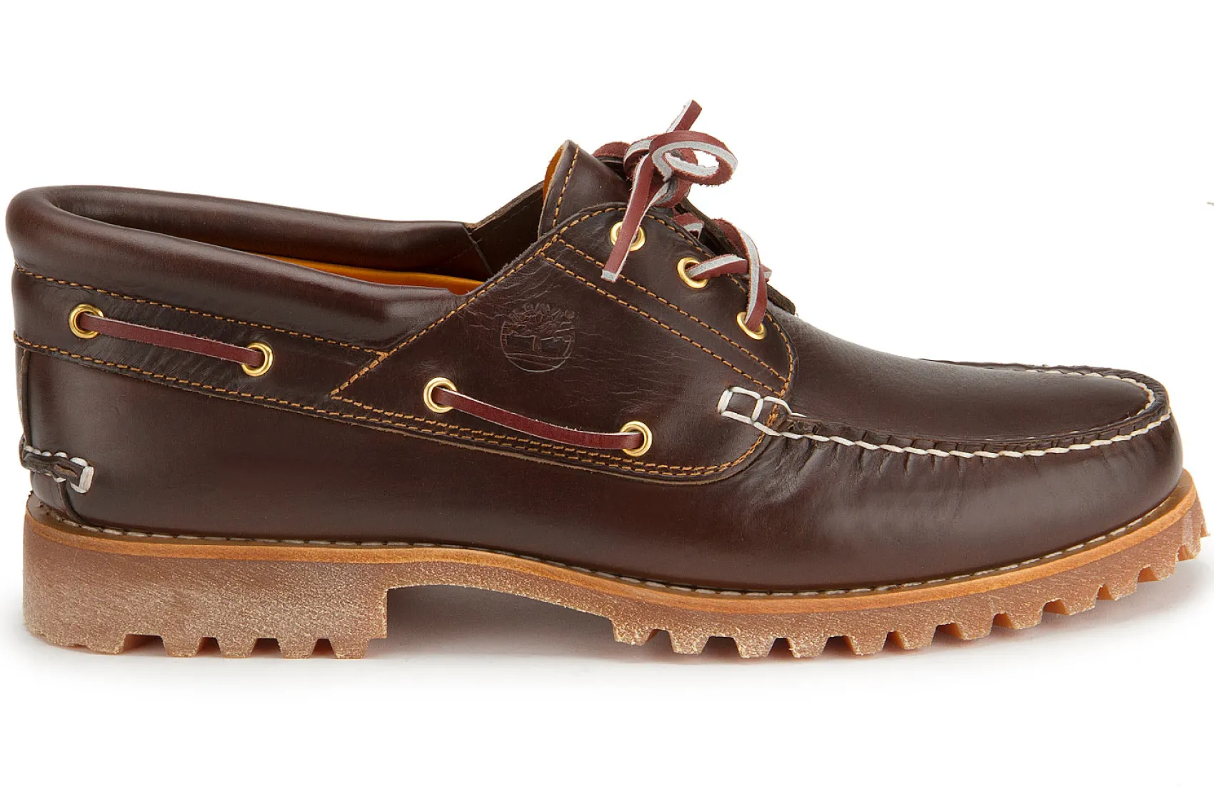 Schnürschuhe|Bootsschuhe|timberland Bootsschuh in Übergrößen Braun