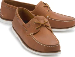 Schnürschuhe|Bootsschuhe|timberland Bootsschuh in Übergrößen Braun