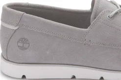 Slipper|Schnürschuhe|timberland Bootsschuh in Übergrößen Grau