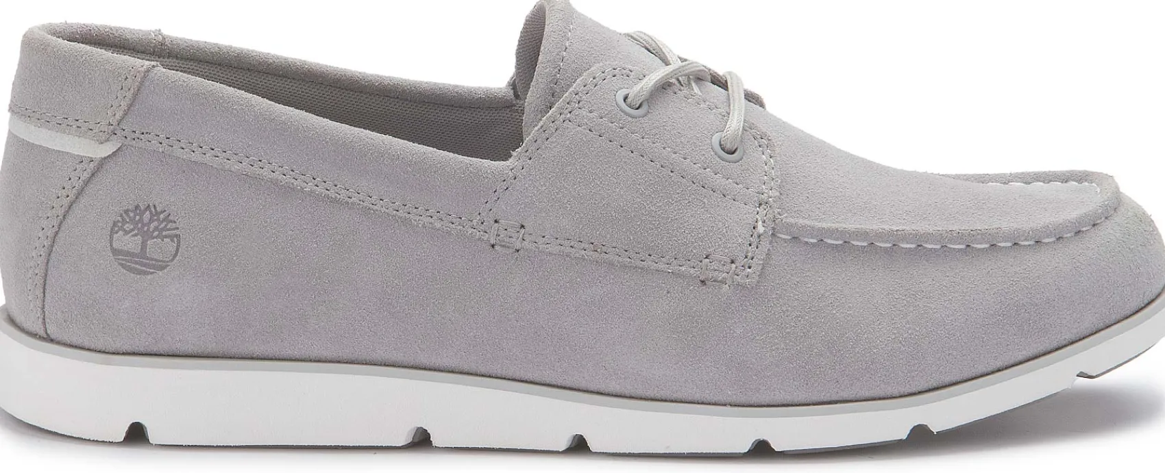 Slipper|Schnürschuhe|timberland Bootsschuh in Übergrößen Grau