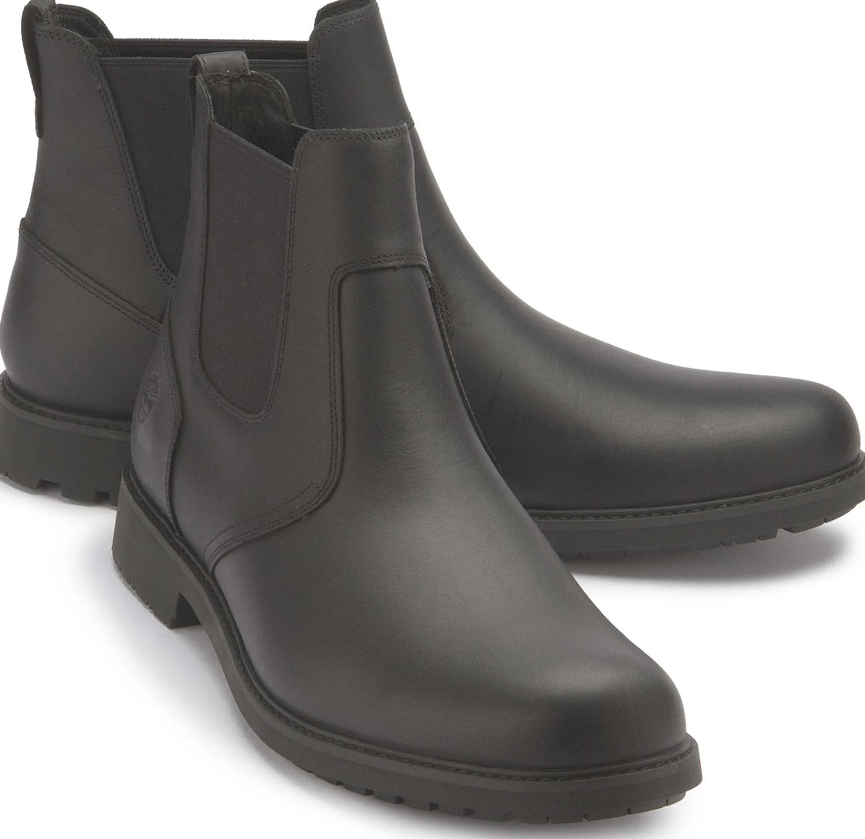 Stiefeletten|Boots|timberland Chelsea Boot in Übergrößen Schwarz