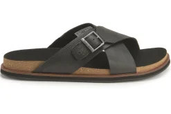 Sandalen|timberland Slide in Übergrößen Schwarz