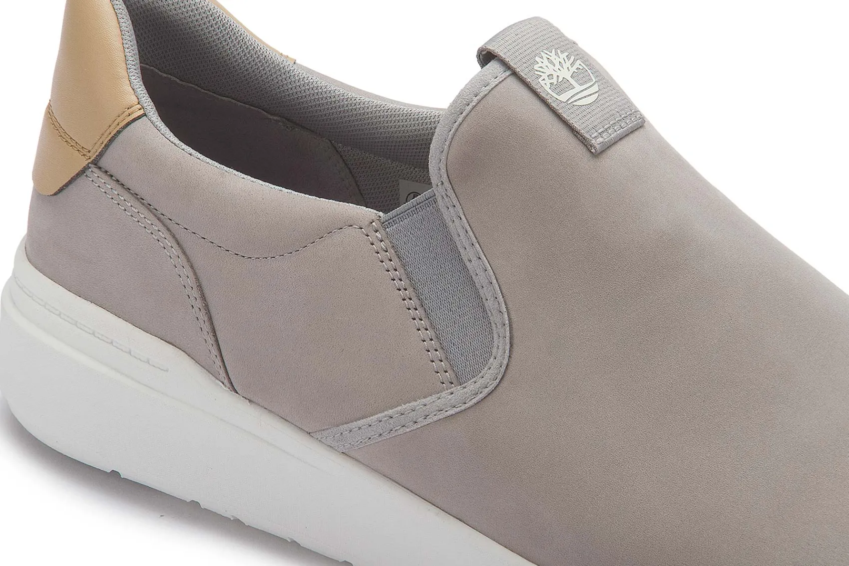 Slipper|timberland Slip On in Übergrößen Grau