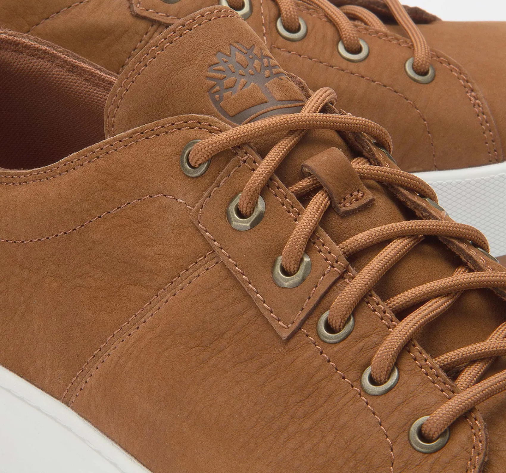 Schnürschuhe|timberland Sneaker in Übergrößen Braun