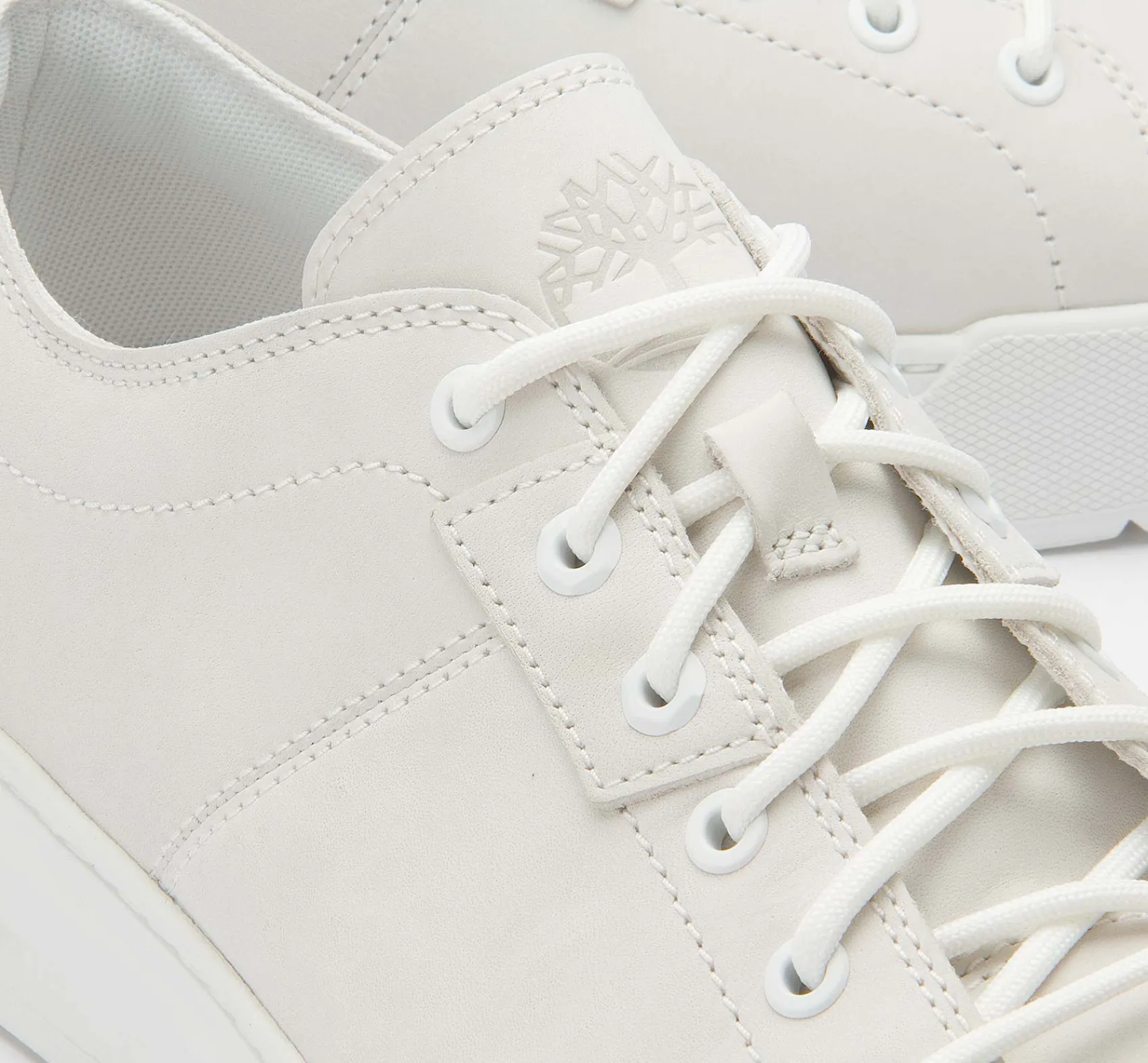 Schnürschuhe|timberland Sneaker in Übergrößen Weiß