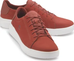 Schnürschuhe|timberland Sneaker in Übergrößen Rot