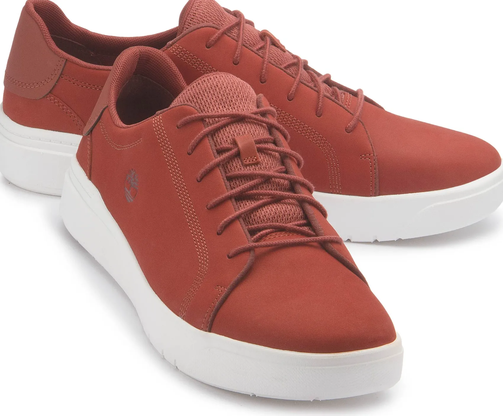 Schnürschuhe|timberland Sneaker in Übergrößen Rot