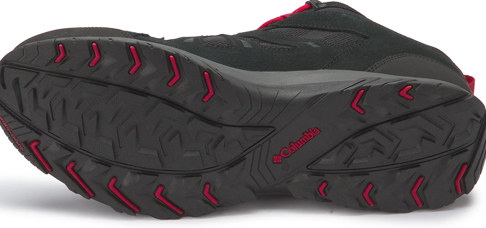 Schnürschuhe|Outdoor|Columbia Trekking Boot in Übergrößen Schwarz