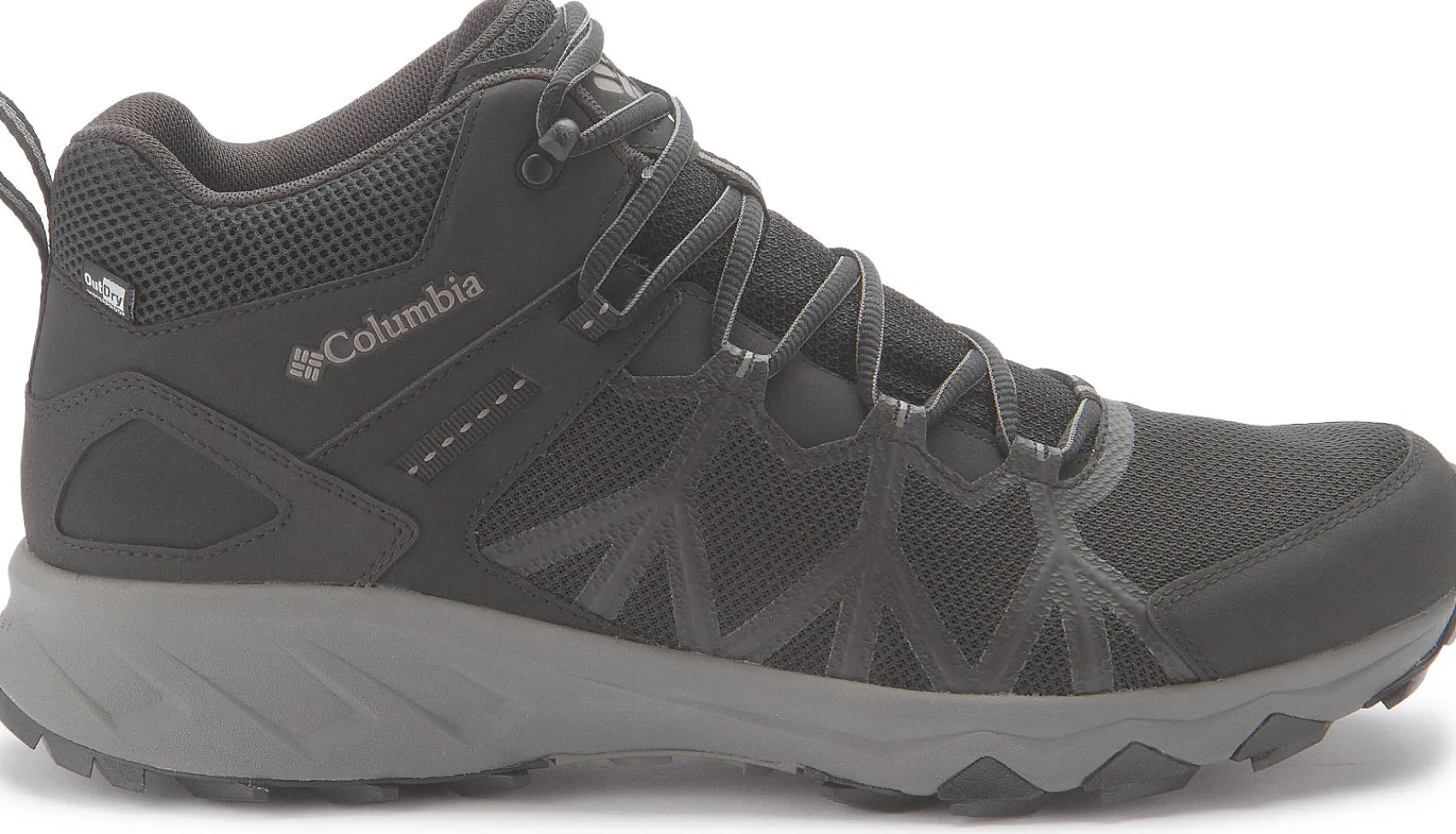 Schnürschuhe|Outdoor|Columbia Trekking Boot in Übergrößen Schwarz