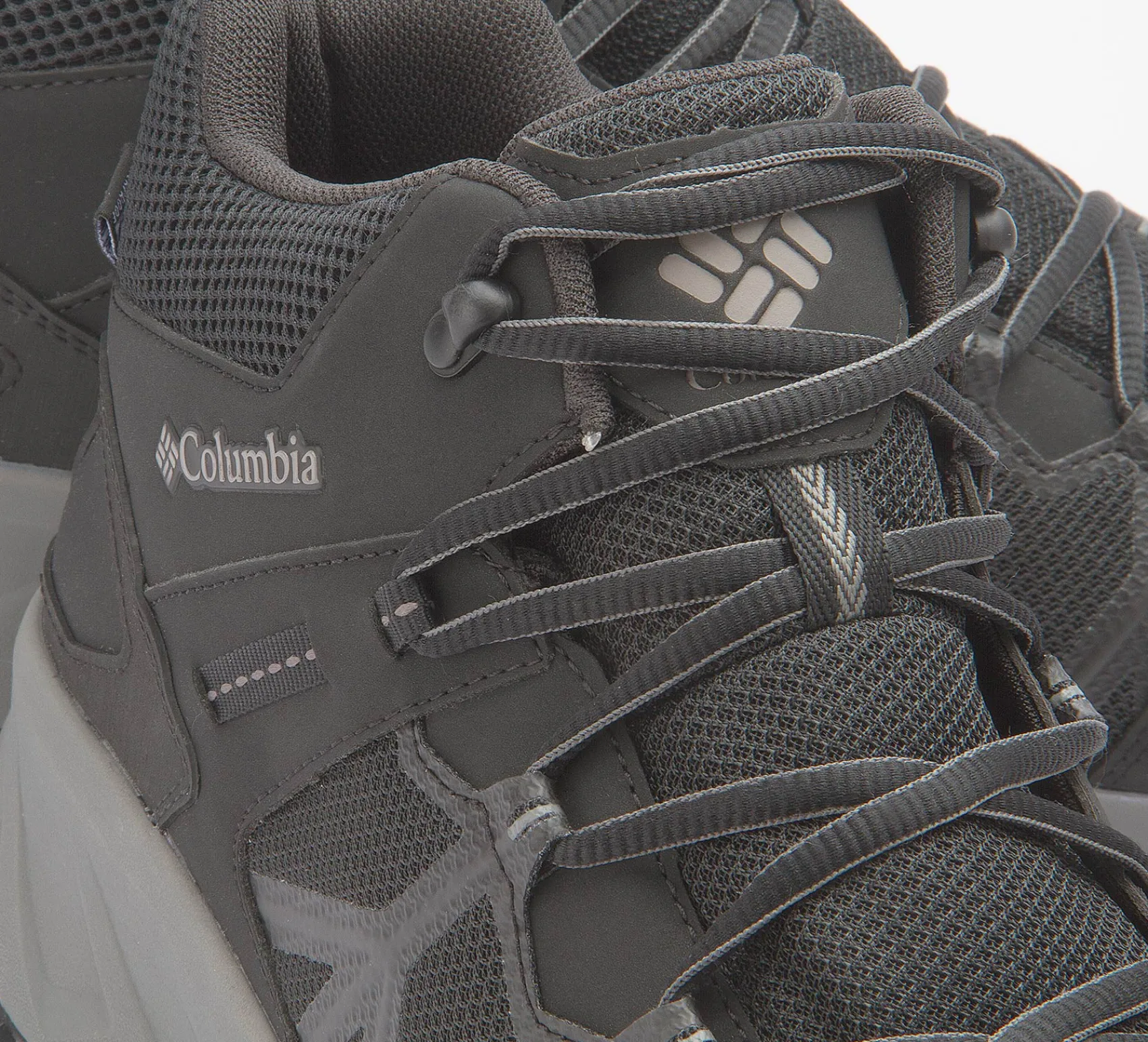 Schnürschuhe|Outdoor|Columbia Trekking Boot in Übergrößen Schwarz