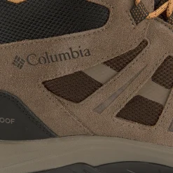 Stiefeletten|Schnürschuhe|Columbia Trekking Boot in Übergrößen Braun