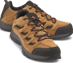 Schnürschuhe|Outdoor|Columbia Trekking Schuh in Übergrößen Braun