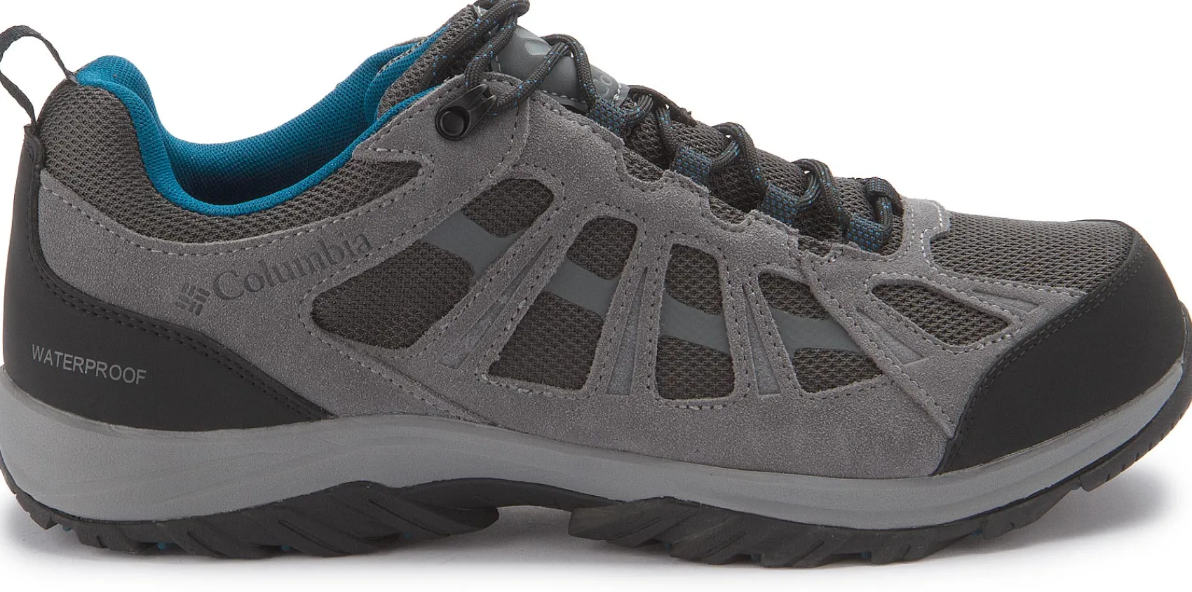 Schnürschuhe|Outdoor|Columbia Trekking Schuh in Übergrößen Grau