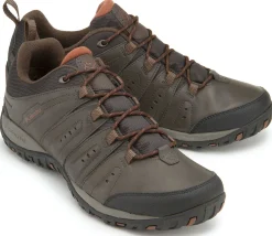 Schnürschuhe|Outdoor|Columbia Trekking Schuhe in Übergrößen Braun
