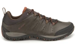 Schnürschuhe|Outdoor|Columbia Trekking Schuhe in Übergrößen Braun