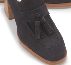 Trotteur|Pumps|Horsch Schuhe Trotteur in Übergrößen Blau