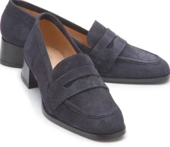 Trotteur|Pumps|Horsch Schuhe Trotteur in Übergrößen Blau