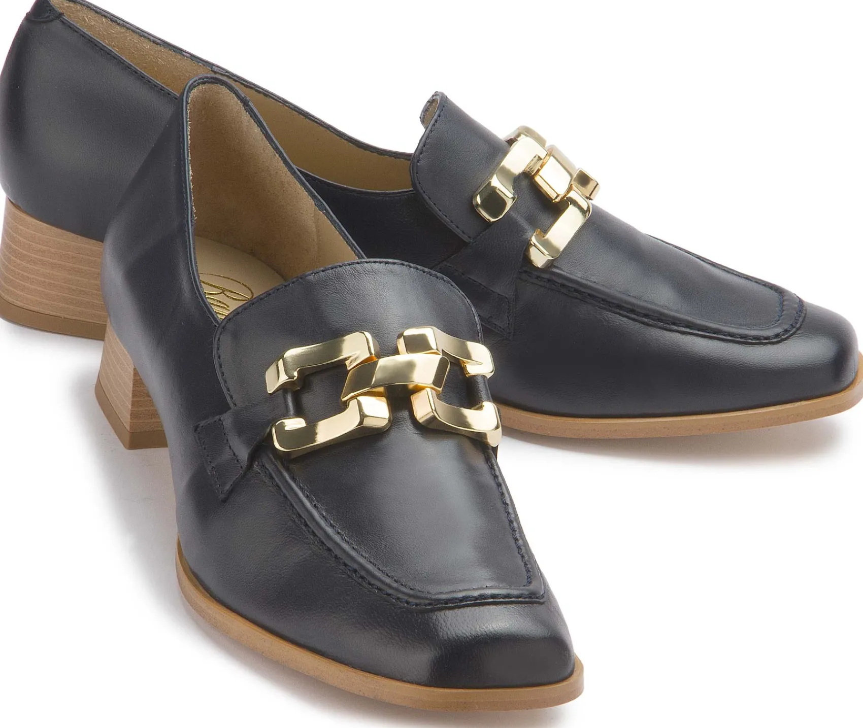 Trotteur|Pumps|Horsch Schuhe Trotteur in Übergrößen Blau