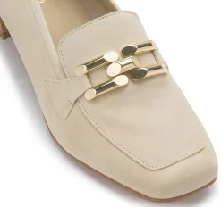 Trotteur|Pumps|Horsch Schuhe Trotteur in Übergrößen Beige