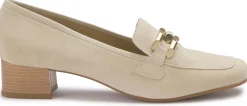 Trotteur|Pumps|Horsch Schuhe Trotteur in Übergrößen Beige