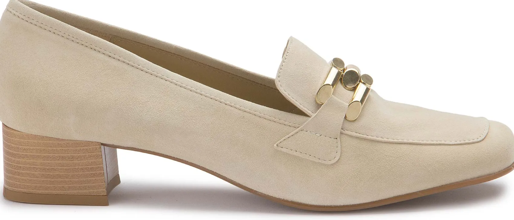 Trotteur|Pumps|Horsch Schuhe Trotteur in Übergrößen Beige