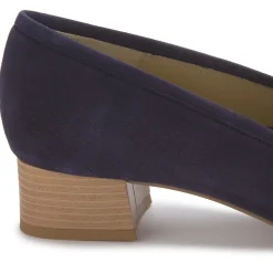 Trotteur|Pumps|Horsch Schuhe Trotteur in Übergrößen Blau