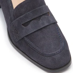 Trotteur|Pumps|Horsch Schuhe Trotteur in Untergrößen Blau