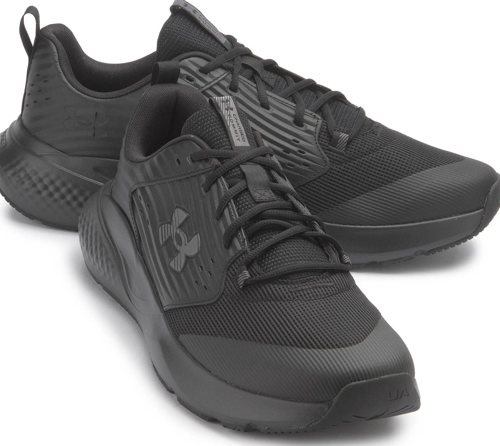Sneaker|Schnürschuhe|Under Armour Sneaker in Übergrößen Schwarz