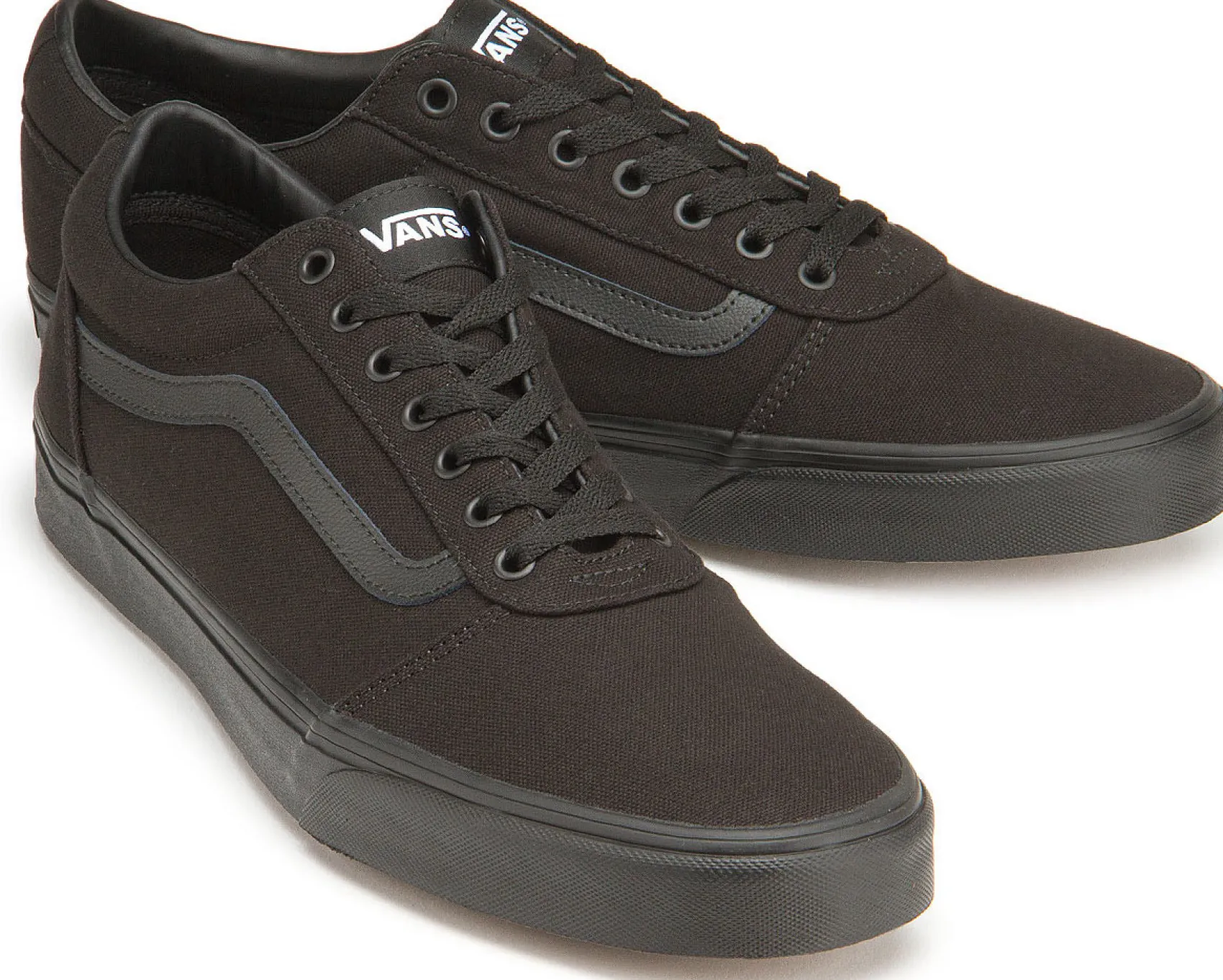 Sneaker|Leinenschuhe|vans Sneaker in Übergrößen Schwarz