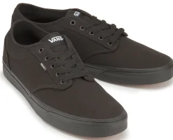 Sneaker|Leinenschuhe|vans Sneaker in Übergrößen Schwarz