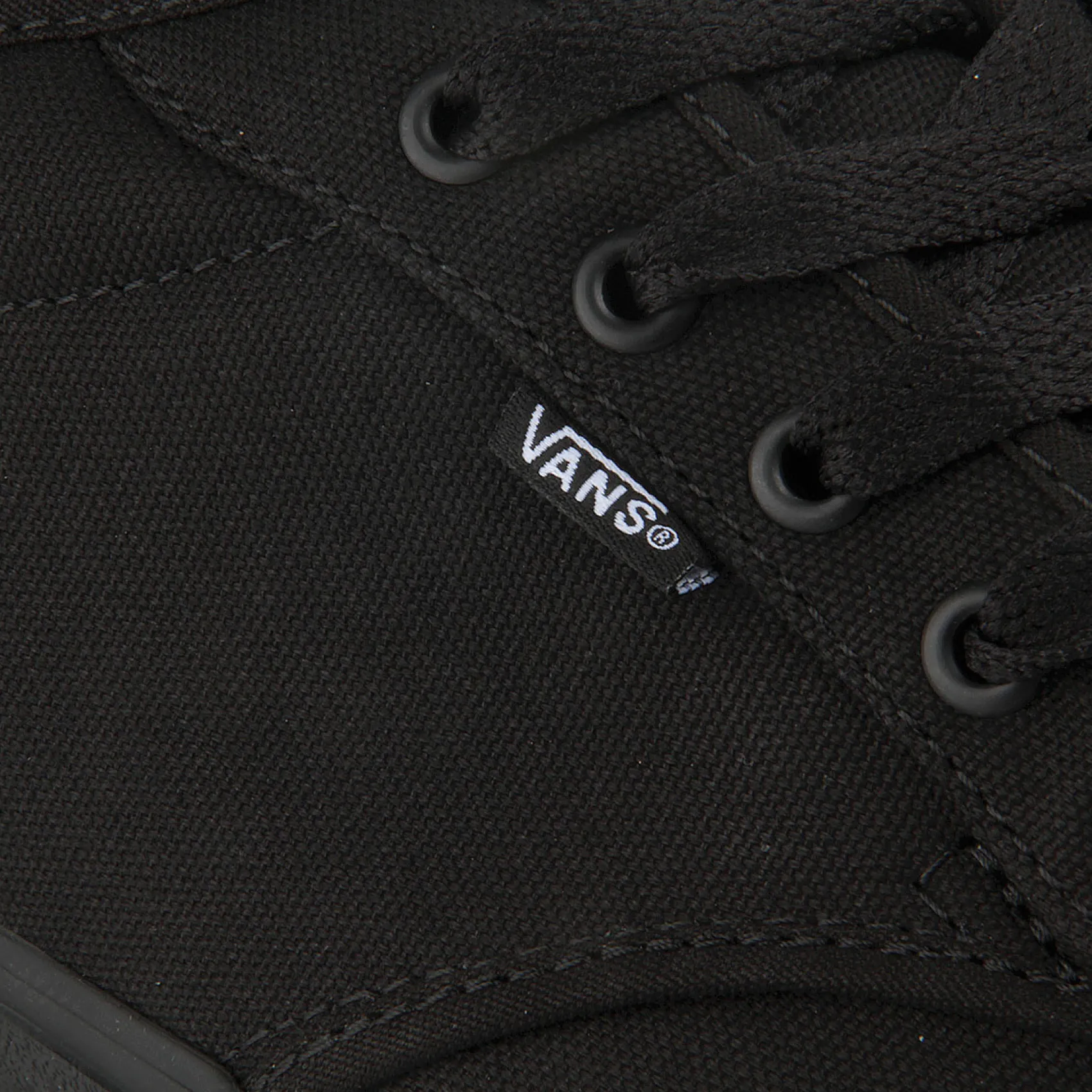 Sneaker|Leinenschuhe|vans Sneaker in Übergrößen Schwarz
