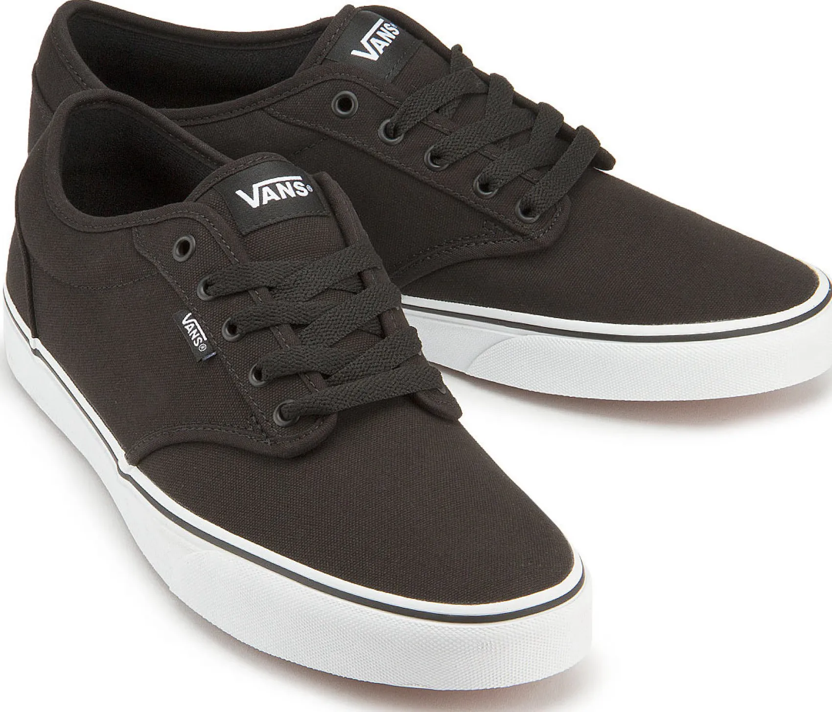 Sneaker|Leinenschuhe|vans Sneaker in Übergrößen Schwarz