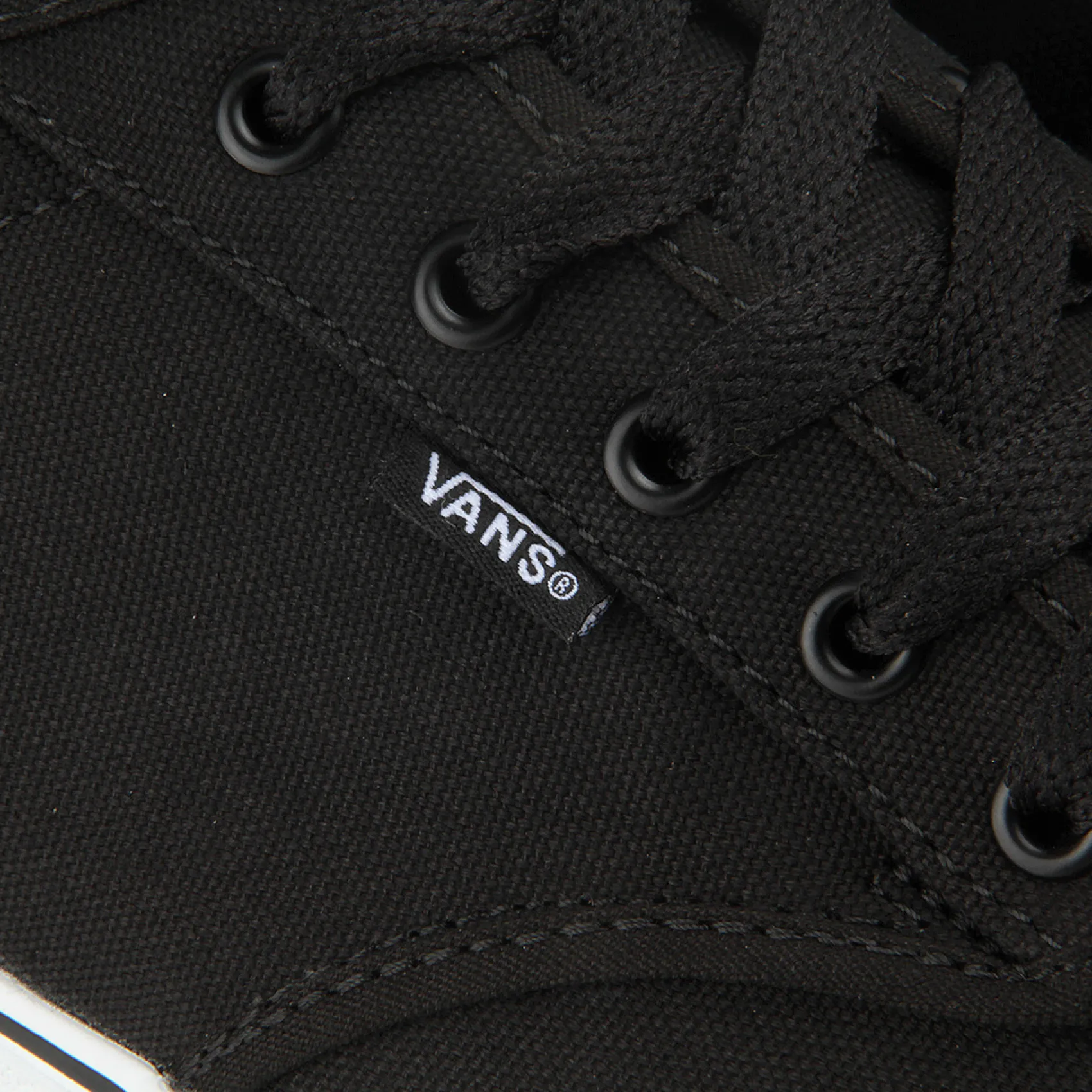 Sneaker|Leinenschuhe|vans Sneaker in Übergrößen Schwarz