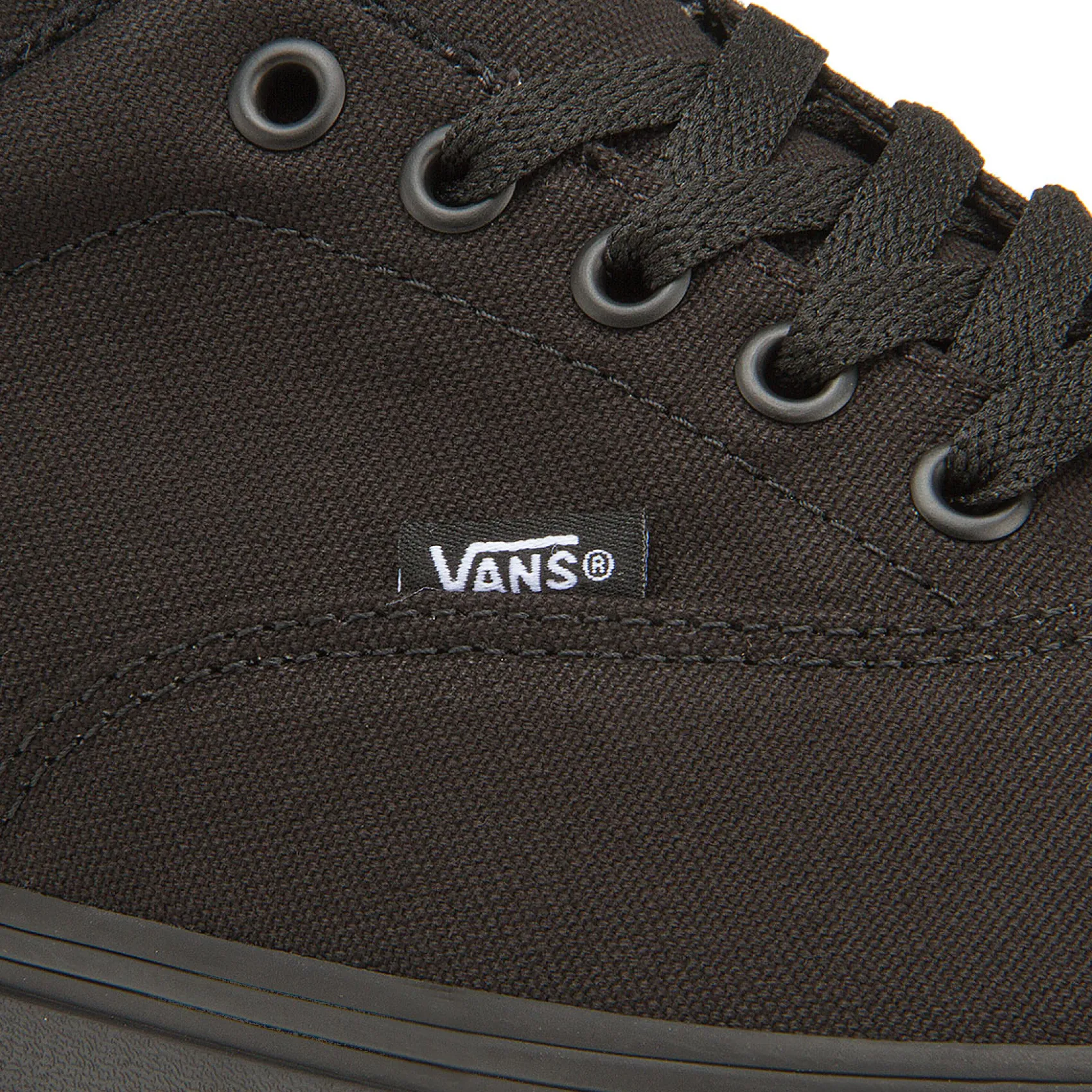 Sneaker|Leinenschuhe|vans Sneaker in Übergrößen Schwarz