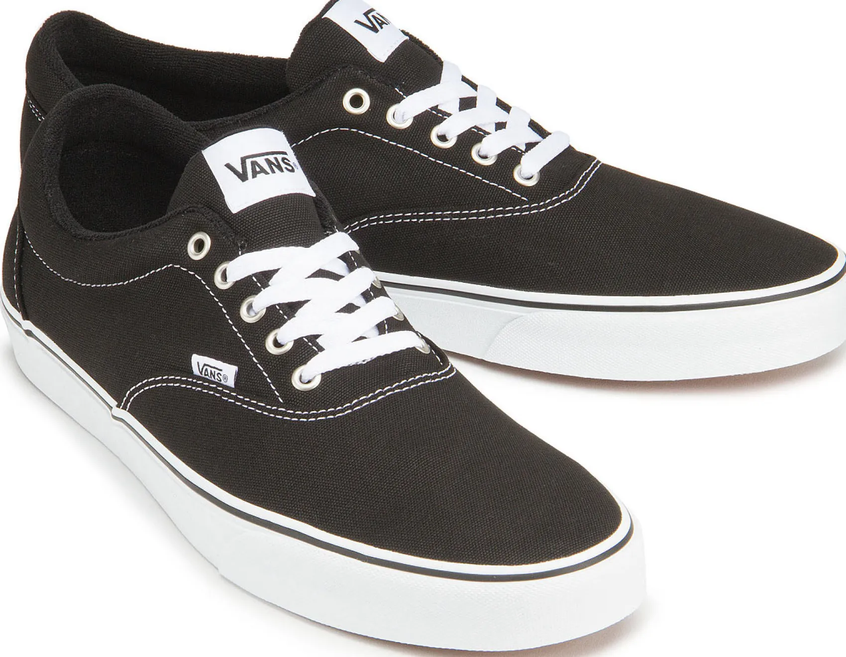 Sneaker|Leinenschuhe|vans Sneaker in Übergrößen Schwarz