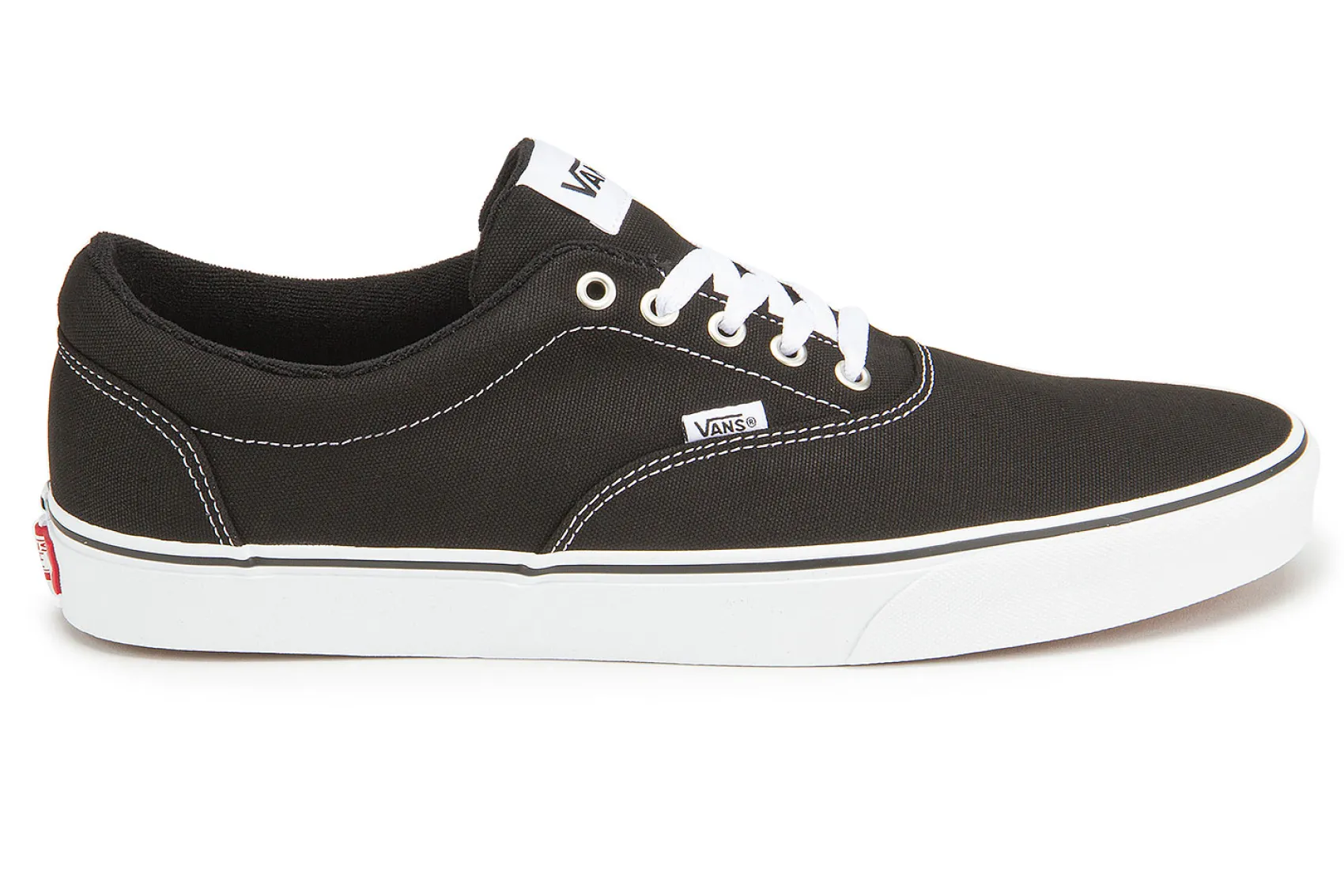 Sneaker|Leinenschuhe|vans Sneaker in Übergrößen Schwarz