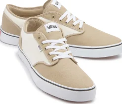 Sneaker|Leinenschuhe|vans Sneaker in Übergrößen Beige