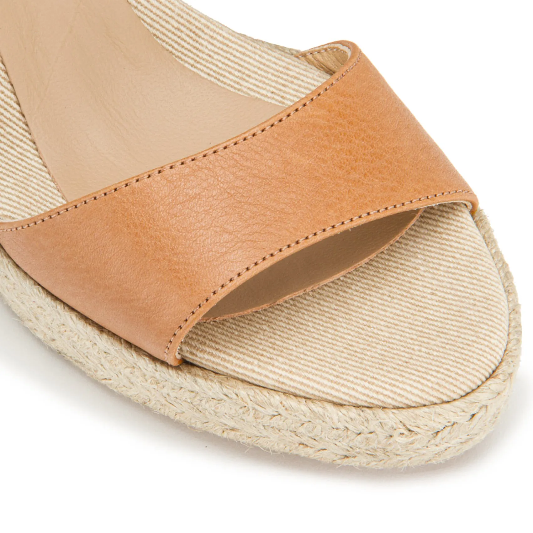 Espadrilles|Sandalen|Horsch Schuhe Wedges in Untergrößen Braun