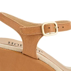Espadrilles|Sandalen|Horsch Schuhe Wedges in Untergrößen Braun