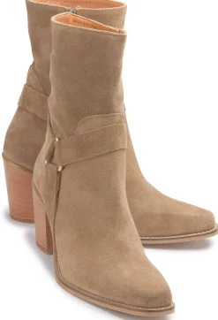 Stiefeletten|Stiefel|Horsch Schuhe Western Boot in Übergrößen Braun