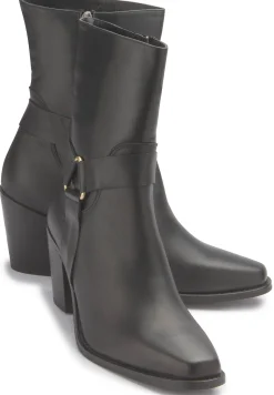 Stiefeletten|Horsch Schuhe Western Boot in Übergrößen Schwarz