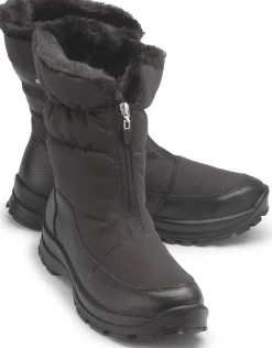 Stiefeletten|Boots|Romika Winterboot in Übergrößen Schwarz